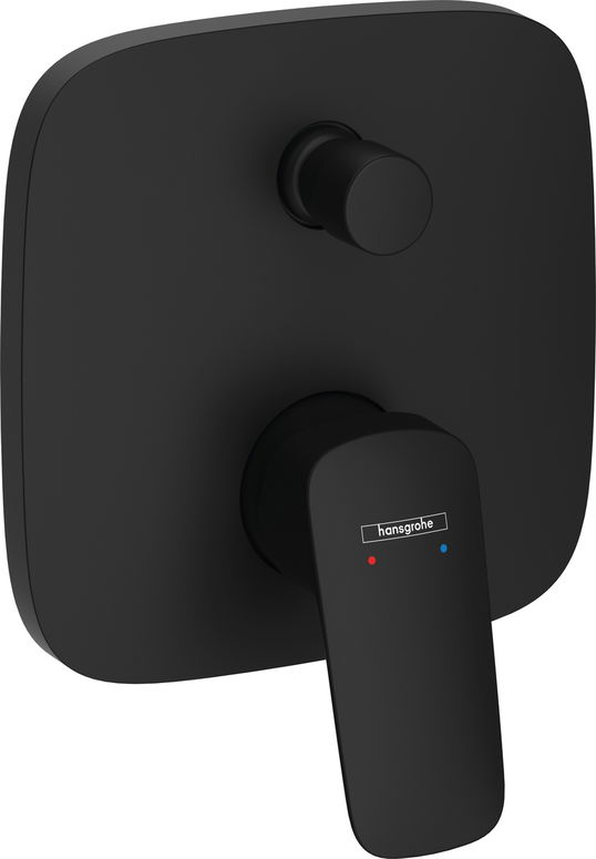 Baterie cada - dus Hansgrohe Logis montaj incastrat necesita corp ingropat negru mat