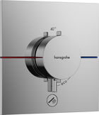 Baterie cada - dus termostatata Hansgrohe ShowerSelect Comfort E cu montaj incastrat necesita corp ingropat crom
