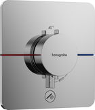 Baterie cada - dus termostatata Hansgrohe ShowerSelect Comfort Q cu montaj incastrat necesita corp ingropat crom