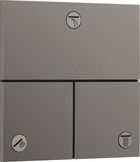 Divertor Hansgrohe ShowerSelect Comfort E cu 3 functii cu montaj incastrat necesita corp ingropat negru periat