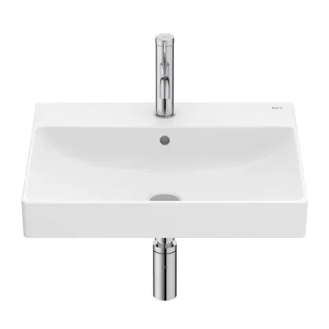 Lavoar suspendat Roca Ona 55x46 cm Fineceramic alb mat