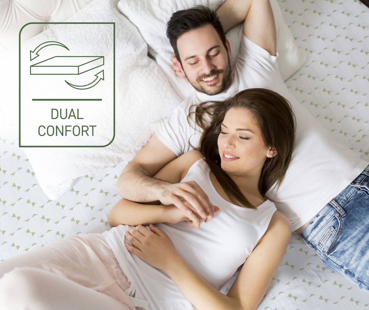 Topper saltea Viva Memory Dual Confort 80x200 cm, H 6 cm - Toppere saltea (3) 2