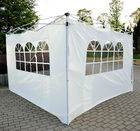 Outsunny 2 Pannelli laterali per gazebo pieghevole, bianco