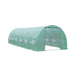 Outsunny Serra da Giardino Tubi d’Acciaio Verde, 8×3×2m