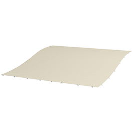 Outsunny Acoperis pergola, Copertina de rezerva pentru pergola cu orificii de scurgere, pentru pergole de 2,5 x 3(m) cu inclinatie, Bej