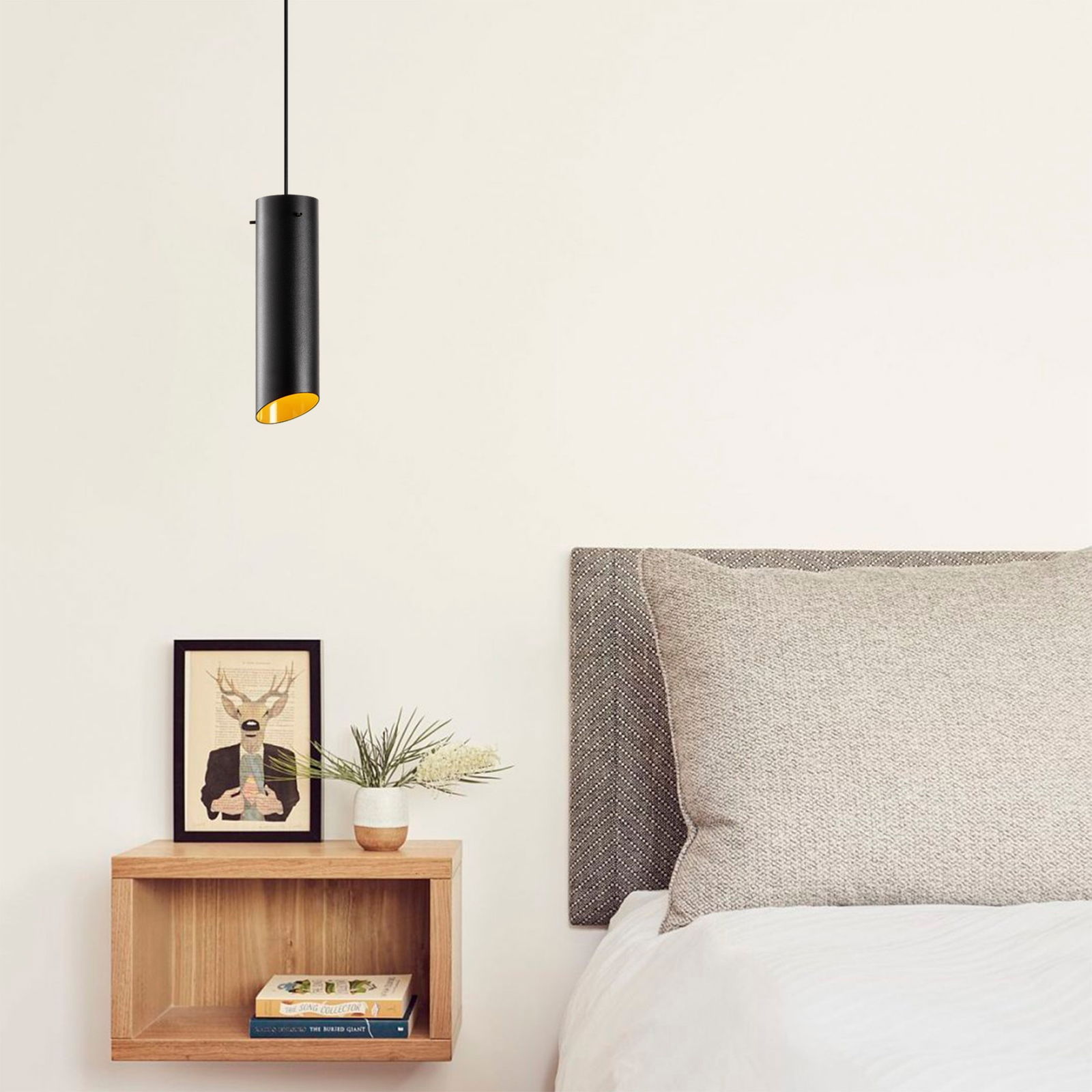 Lustra Sivani MR-976 Negru / Galben