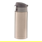 Cana termos cu buton de siguranta Glossy, Ambition, 300 ml, inox, auriu