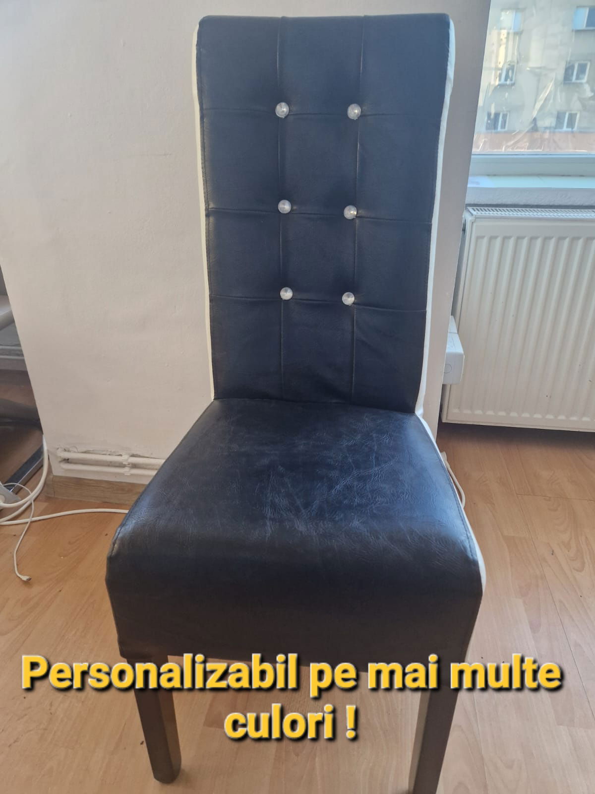 SCAUN DEN 3 , PIELE ECOLOGICA