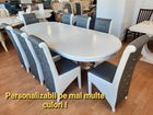 SET DEN 29, MASA EXTENSIBILA + 8 SCAUNE