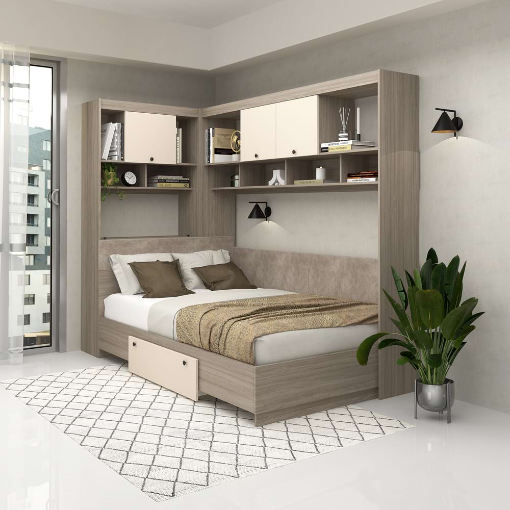 Dormitor colt AMBRO 7, Oak, Vizon