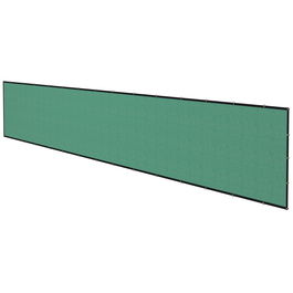 Outsunny Paravan Gard de 15m x 2m, Paravan de Mare Rezistenta la Vant de 160 GSM, Plasa de Umbrire pentru Gradina Exterioara, cu Ochiuri de Alama