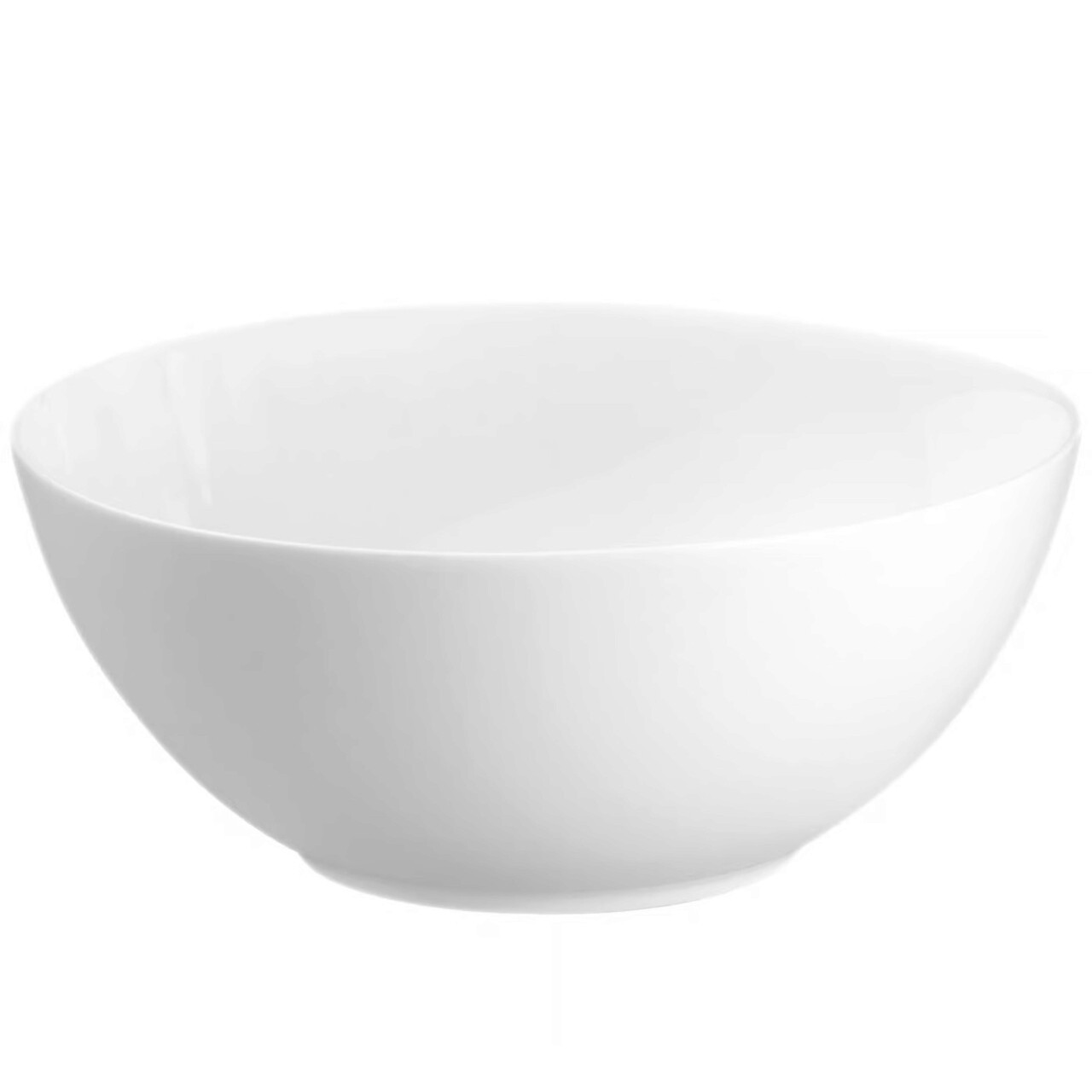 Bol Basic, Ambition, 20 cm, 1.5 L, sticla, alb