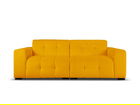 Canapea 4 locuri, Kendal, Micadoni Home, BL, 255x103x79 cm, catifea, portocaliu