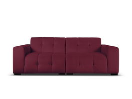 Canapea 4 locuri, Kendal, Micadoni Home, BL, 255x103x79 cm, catifea, mov