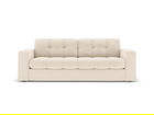 Canapea 2 locuri, Justin, Micadoni Home, BL, 162x90x72 cm, poliester, bej deschis