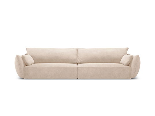 Canapea 4 locuri, Kaelle, Micadoni Home, BL, 248x110x85 cm, poliester chenille, bej