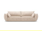 Canapea 3 locuri, Kaelle, Micadoni Home, BL, 208x100x85 cm, poliester chenille, bej