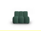 Modul canapea 1 loc fara cotiere, Lupine, Micadoni Home, BL, 90x87x70 cm, poliester chenille, verde