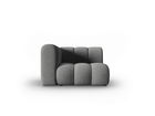 Modul canapea stanga 1 loc, Lupine, Micadoni Home, BL, 114x87x70 cm, poliester chenille, gri