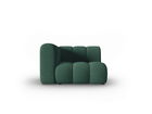 Modul canapea stanga 1 loc, Lupine, Micadoni Home, BL, 114x87x70 cm, poliester chenille, verde