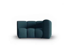 Modul canapea dreapta 1.5 locuri, Lupine, Micadoni Home, BL, 171x87x70 cm, poliester chenille, turcoaz