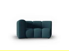 Modul canapea stanga 1.5 locuri, Lupine, Micadoni Home, BL, 171x87x70 cm, poliester chenille, turcoaz