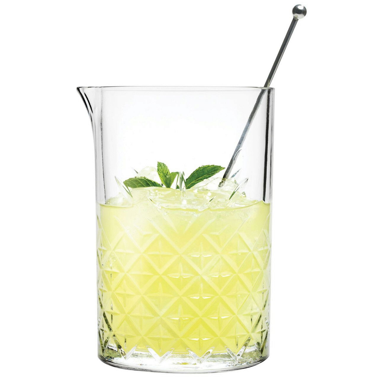 Pahar pentru mixat bauturi Timeless, Pasabahce, 725 ml, sticla, transparent