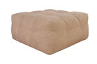 Pouf Bellezza 97x97x40 cm, Bej sand