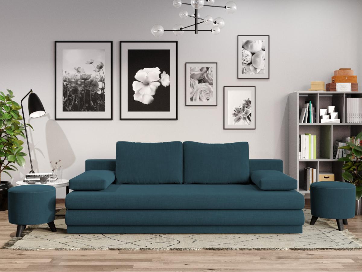 Canapea Extensibila Fargo Turcoaz