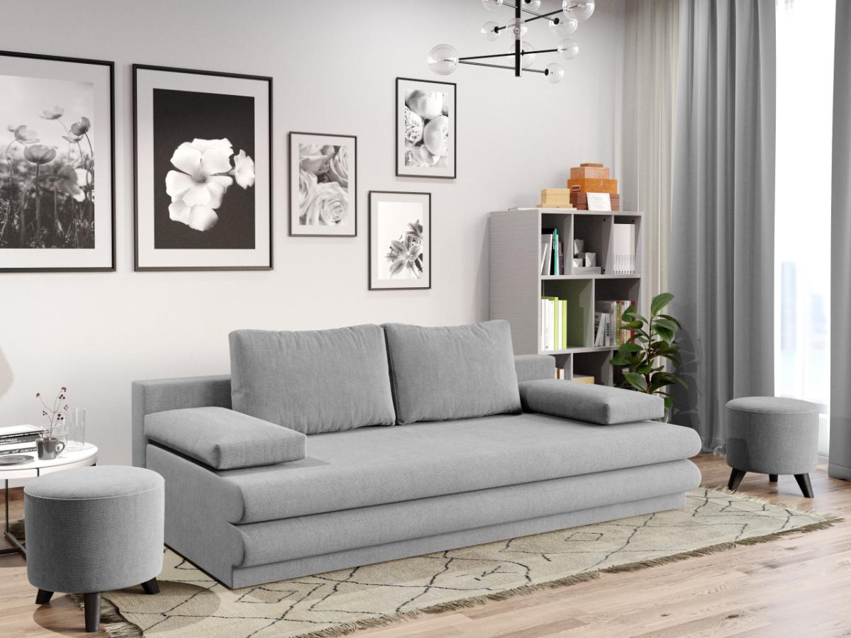 Canapea Extensibila Fargo Gri Deschis