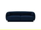 Canapea 2 locuri, Miley, Micadoni Home, BL, 184x85x74 cm, catifea, albastru regal