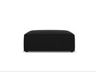 Taburet, Jodie, Micadoni Home, BL, 102x80x40 cm, catifea, negru