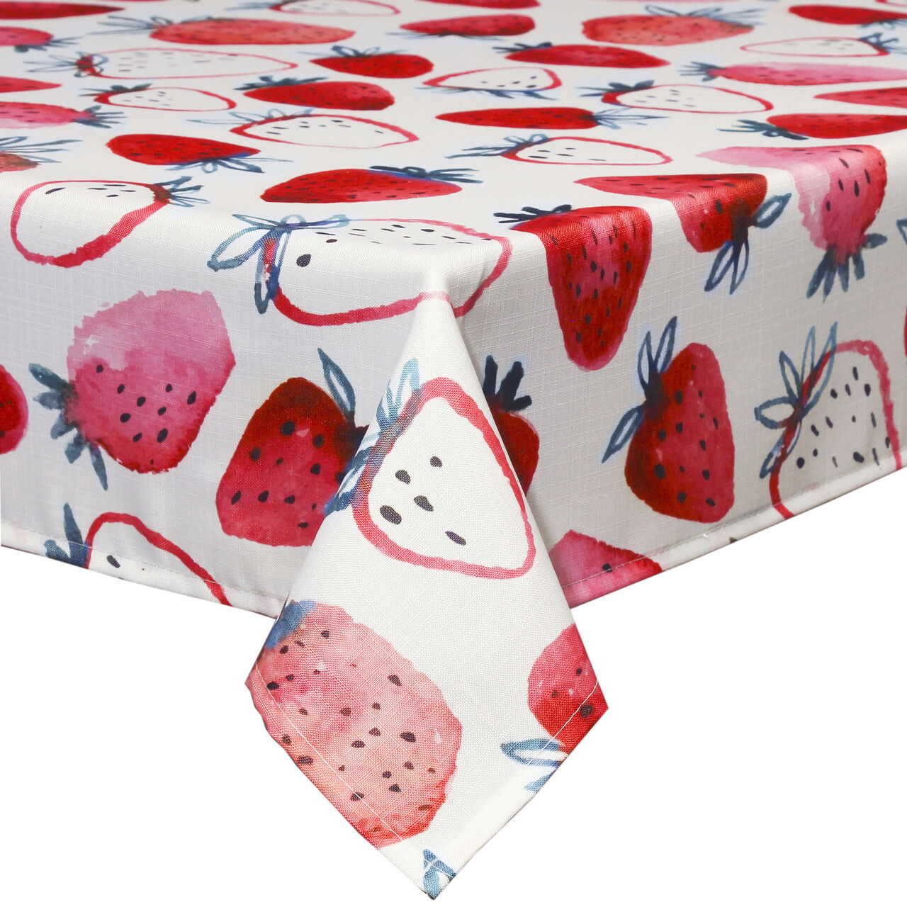 Fata de masa Fragole, Tognana Porcellane, 140x180 cm, poliester, multicolor