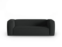 Canapea 3 locuri, Mackay, Cosmopolitan Design, 200x94x73 cm, catifea tricotata, antracit