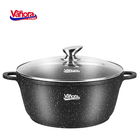 Oala Classic, Vanora, 32x14.5 cm, 11.6 L, aluminiu turnat/ceramica, negru