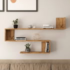 Raft de perete Yurudesign, 120x145x71.4 cm, PAL, natur