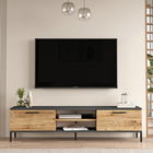 Comoda TV Yurudesign, 160x35x39.1 cm, PAL, natur/antracit