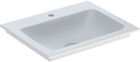 Lavoar Geberit ONE Slim 60x48cm montare pe mobilier fara preaplin KeraTect alb