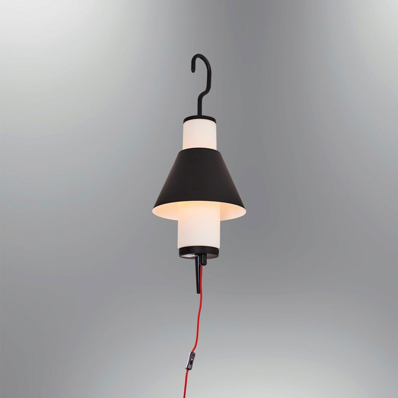 Lustra, Lightric, 414LRC1912, Negru