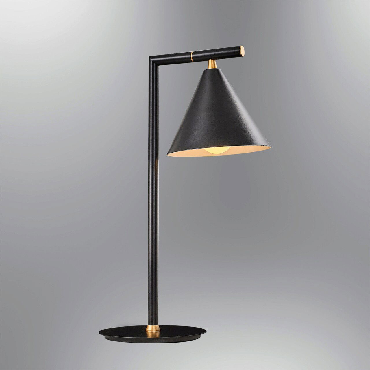 Lampa de masa, Lightric, 414LRC1241, Negru