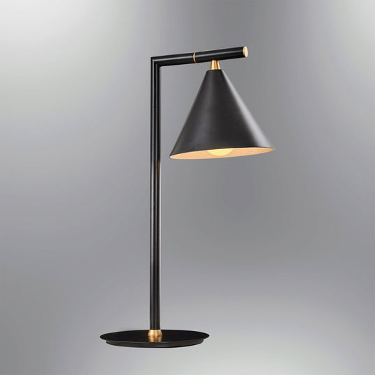 Lampa de masa, Lightric, 414LRC1241, Negru