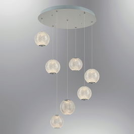 Lustra, Lightric, 414LRC1387, Metal, Crom
