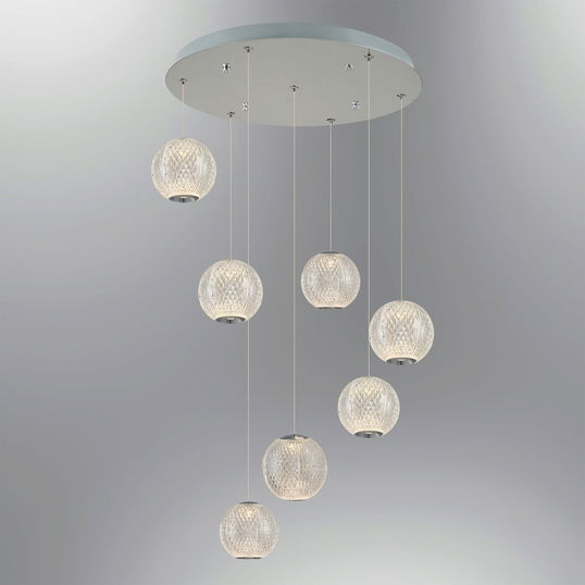 Lustra, Lightric, 414LRC1387, Metal, Crom