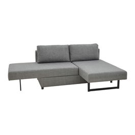 Coltar extensibil Defry, Pakoworld, 230x165x72 cm, textil, gri
