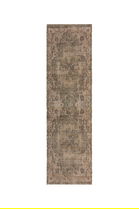 Covor Selena Jute Green, Flair Rugs, 60x230 cm, iuta/poliester/bumbac, verde