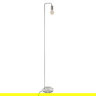 Lampadar Keli, Pakoworld, 20x20x150 cm, 1 x E27, 40W, metal, argintiu