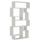 Corp biblioteca Karmato, Pakoworld, 96x25.5x168.5 cm, PAL melaminat, alb vintage
