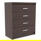 Comoda cu 4 sertare Olympus, Pakoworld, 80x40x95 cm, MDF/PAL, maro