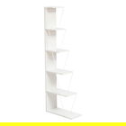 Corp biblioteca Tars, Pakoworld, 50x22x150 cm, PAL/metal, alb