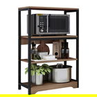 Dulap de bucatarie Daan, Pakoworld, 60x30x100 cm, metal/MDF, maro/negru